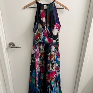 Floral Kay Unger Dress